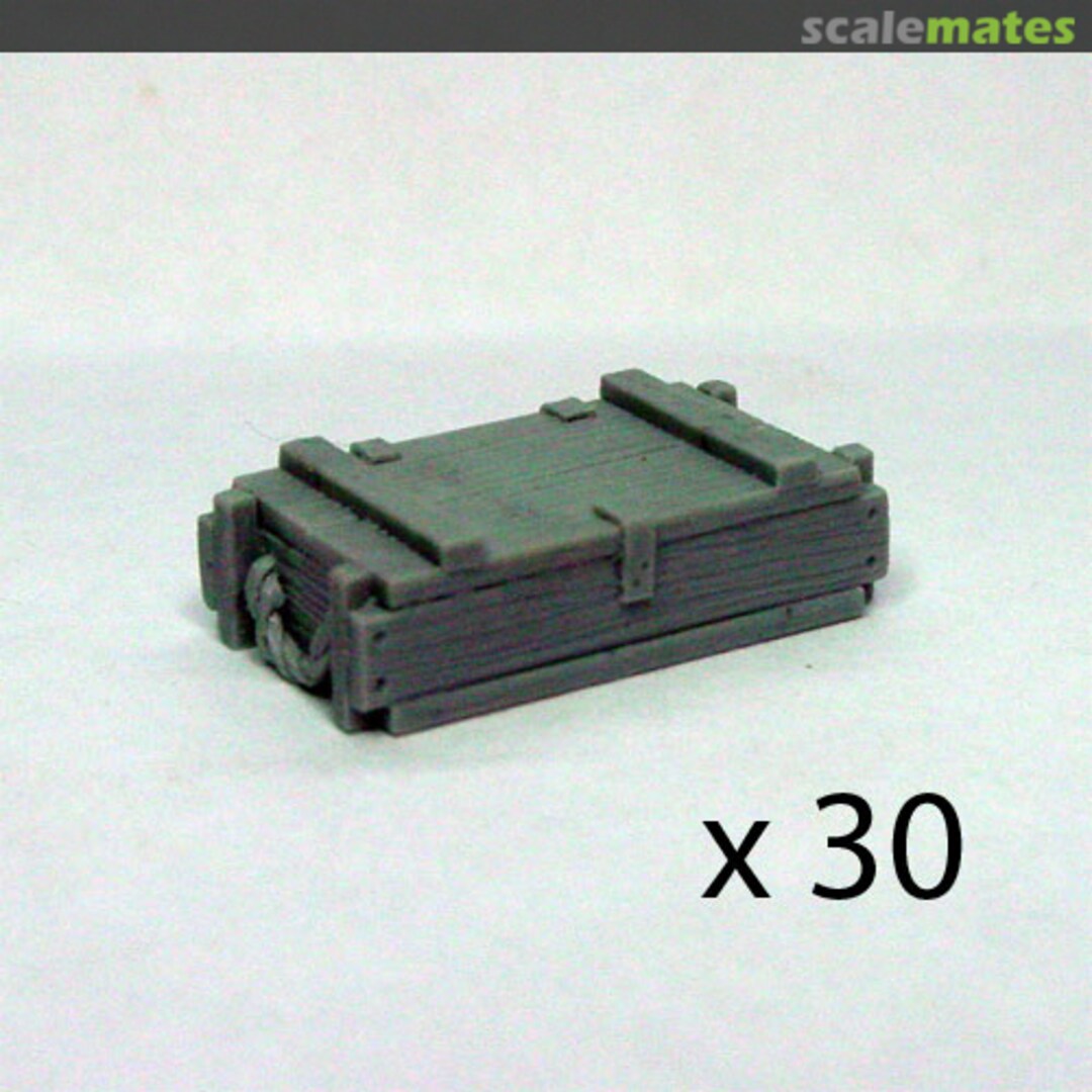 Boxart 81mm Mortar crates Large set (30) CS35041 Callsign Models Boxart 81mm Mortar crates Large set (30) CS35041 Callsign Models