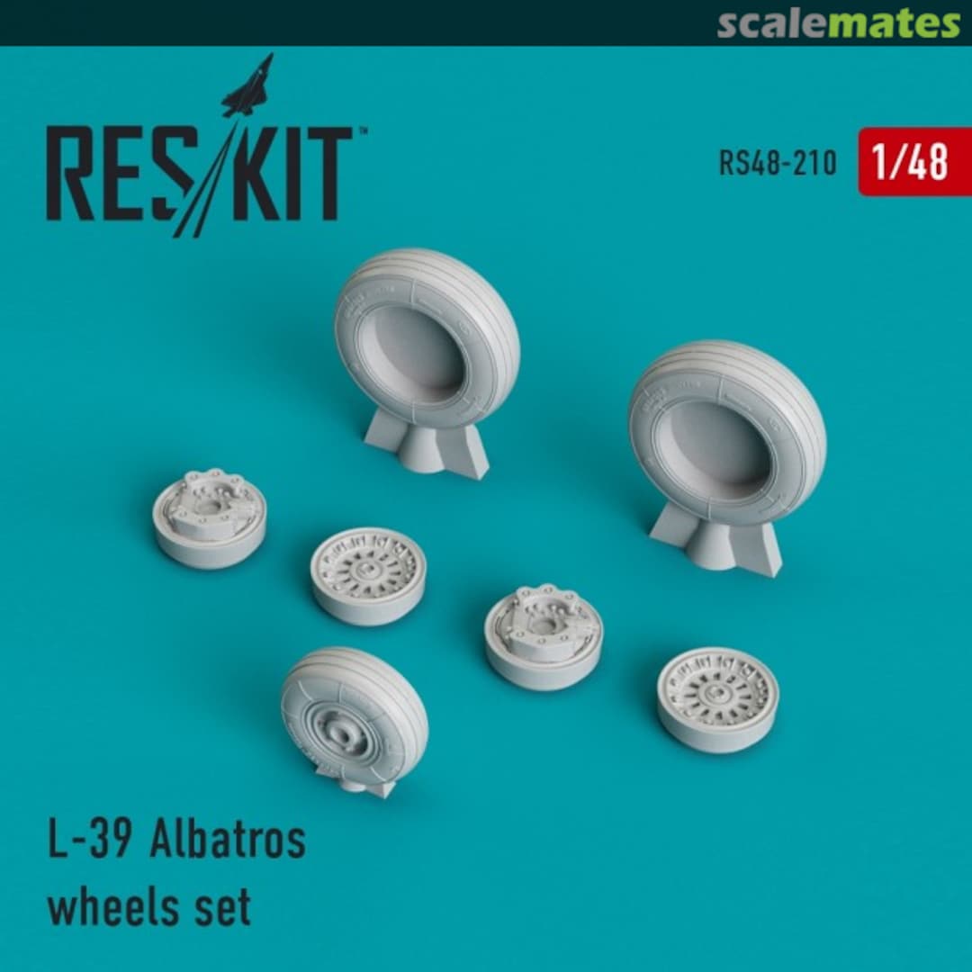 Boxart L-39 Albatros - wheels set RS48-0210 ResKit Boxart L-39 Albatros - wheels set RS48-0210 ResKit
