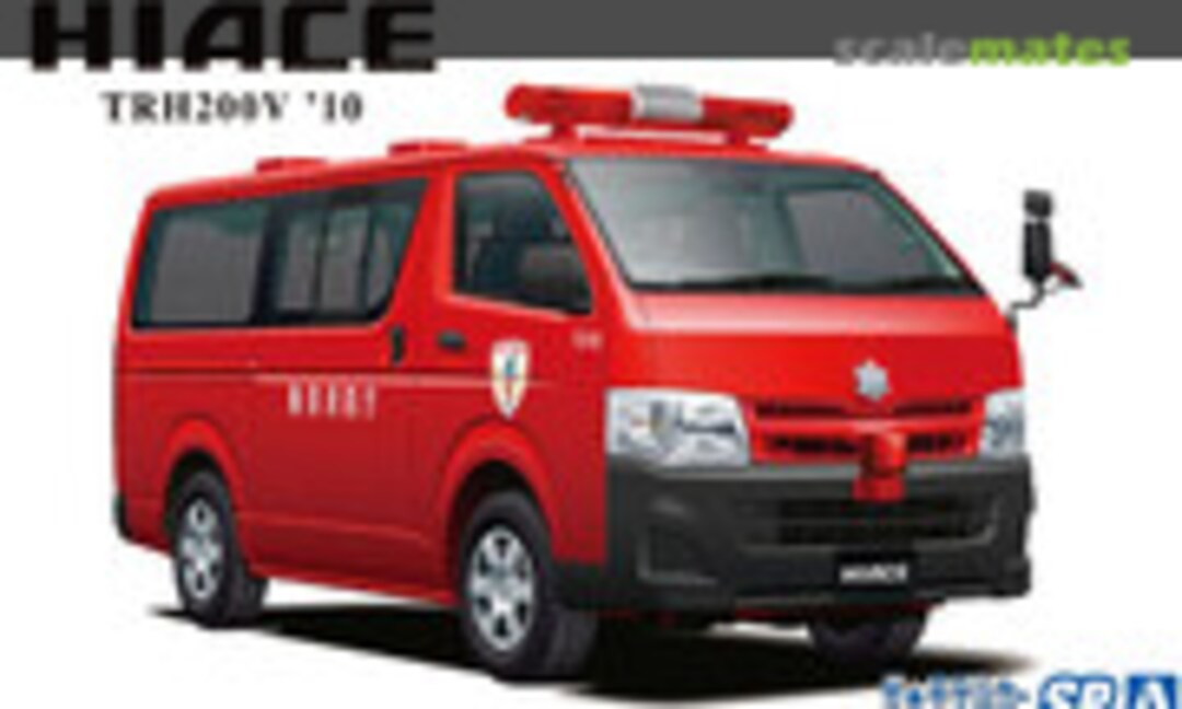 1:24 Toyota Hiace TRH200V '10 (Aoshima 058169)