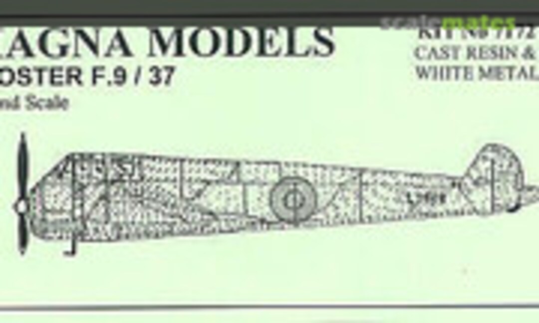 1:72 Gloster F.9/37 (Magna Models 7172) 7172