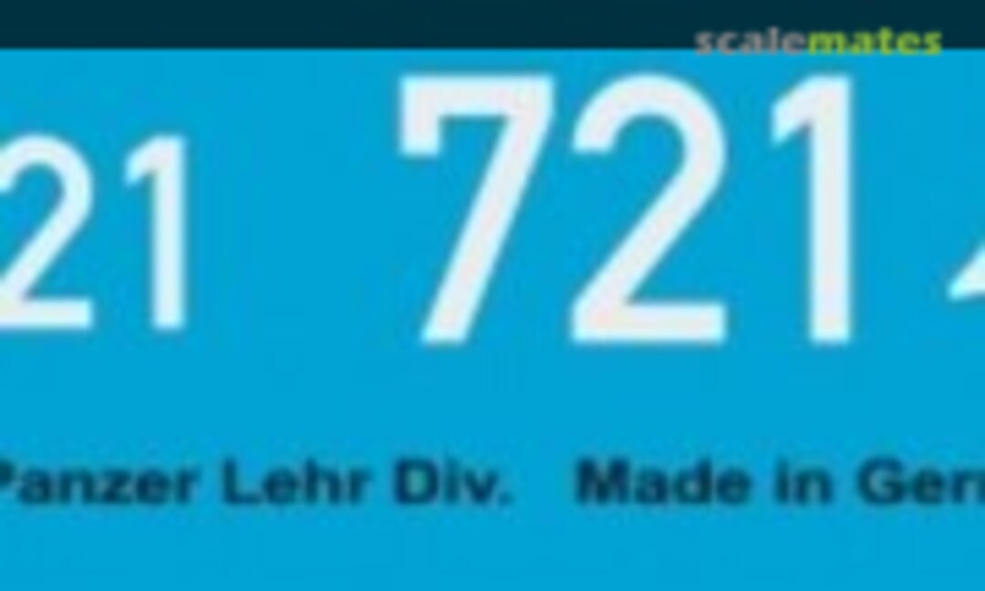 1:16 Panzer IV Ausf. H Frankreich 1944, Panzer Lehr Div. (Peddinghaus-Decals EP 1129) EP 1129