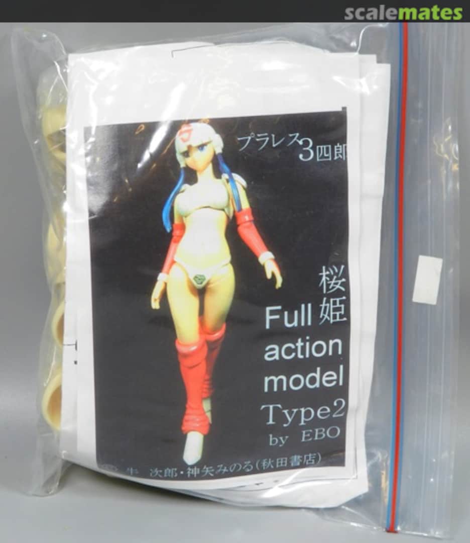 Boxart Sakura Hime Full action model Type 2 EBO Boxart Sakura Hime Full action model Type 2 EBO