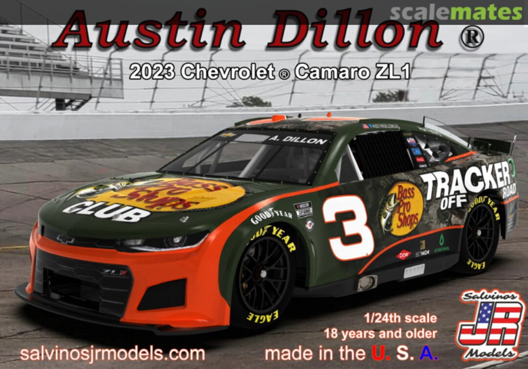 Boxart 2023 Chevrolet Camaro ZL1 RCC2023ADP Salvinos JR Models Boxart 2023 Chevrolet Camaro ZL1 RCC2023ADP Salvinos JR Models