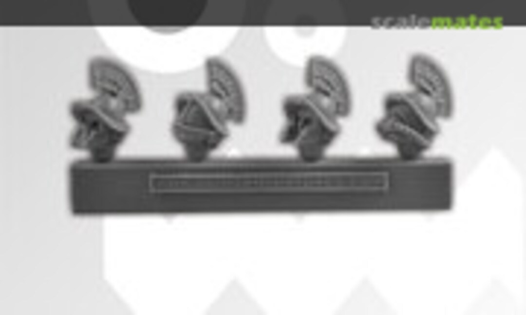 No SF Roman Gladiators Helmets (4 pcs) (Scibor Monsterous Miniatures CPHE0213) CPHE0213