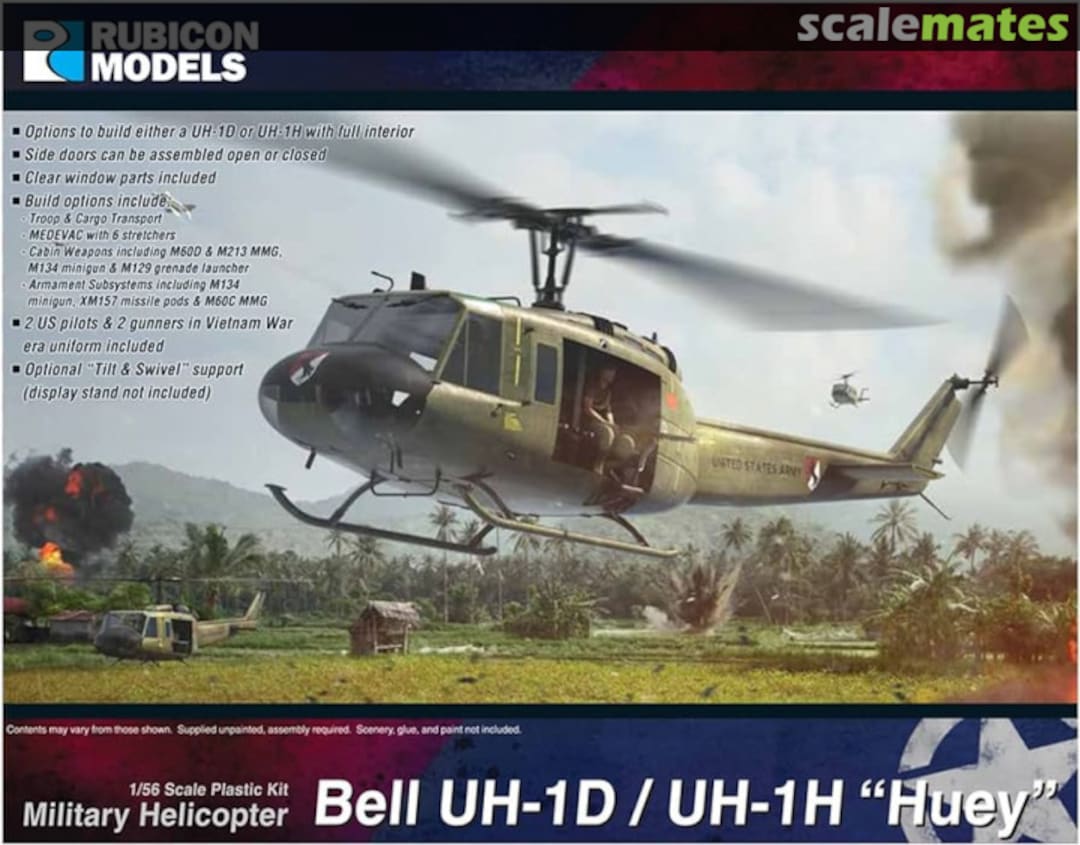 Boxart Bell UH-1D / UH-1H "Huey" 280119 Rubicon Models Boxart Bell UH-1D / UH-1H "Huey" 280119 Rubicon Models