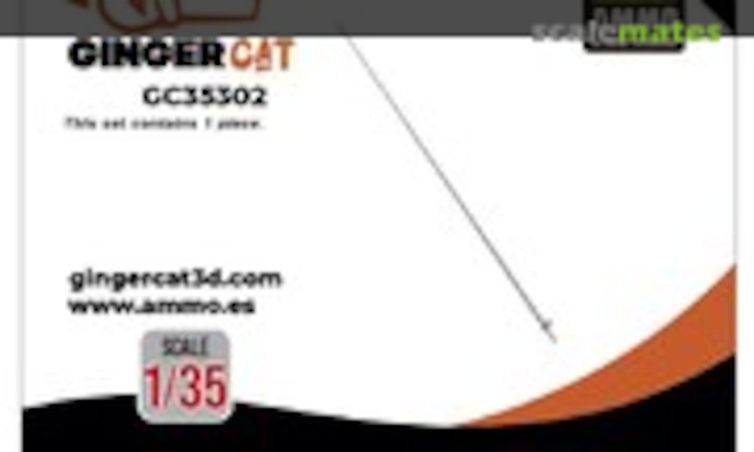 1:35 PANZER 2m Antenna Version 2 (Ginger Cat GC35302) GC35302