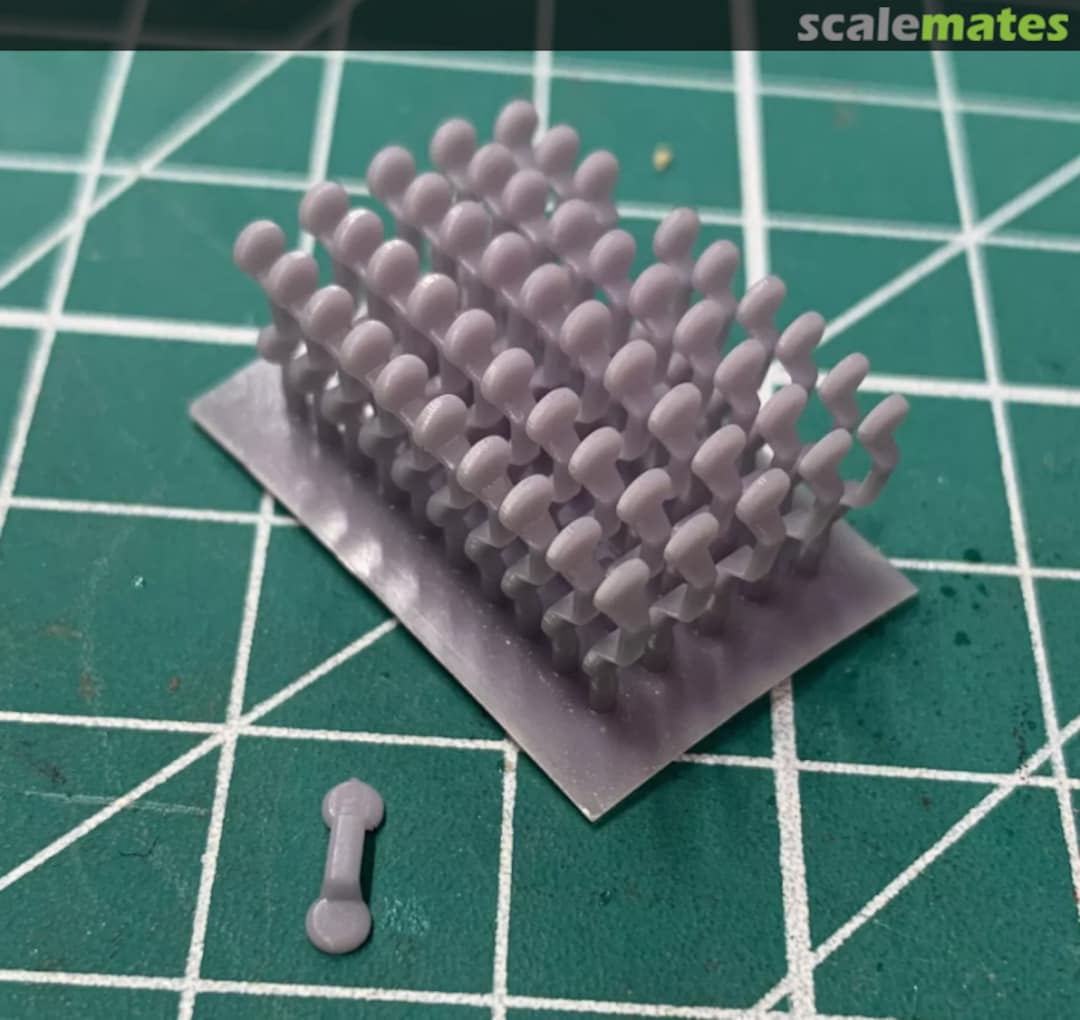 Boxart M113 Vehicle Footmans (Tiedown) Loops LG Smooth SM16010a SAAMmodels