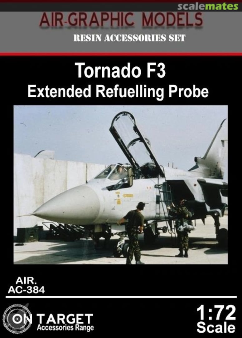 Boxart Panavia Tornado F3 Extended Refuelling Probe and Fuselage section AC-384 Air-Graphics Models Boxart Panavia Tornado F3 Extended Refuelling Probe and Fuselage section AC-384 Air-Graphics Models