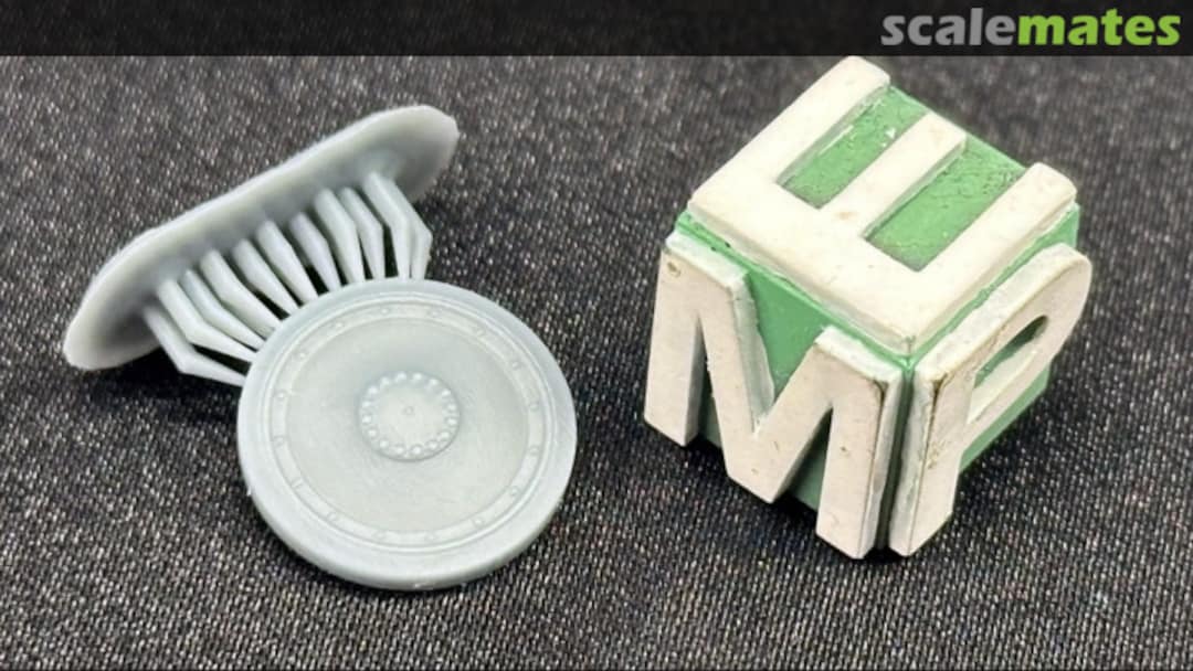 Boxart Jagdpanzer Hetzer - Roadwheel Set - Late 16 Rivets 72040885 EMP3d