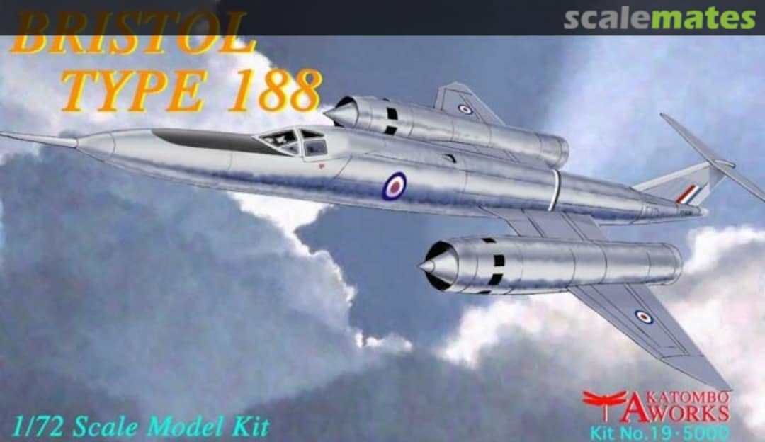 Boxart Bristol T-188 supersonic research aircraft 19 Akatombo Works Boxart Bristol T-188 supersonic research aircraft 19 Akatombo Works