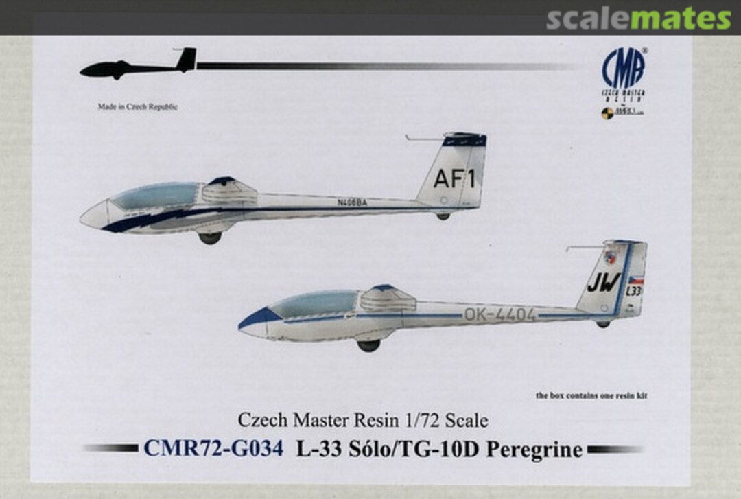 Boxart LET L-33 Solo/TG-10D Peregrine CMR72-G034 CMR Boxart LET L-33 Solo/TG-10D Peregrine CMR72-G034 CMR