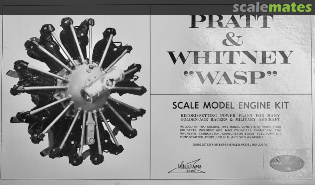 Boxart Pratt & Whitney Wasp 307 Williams Brothers