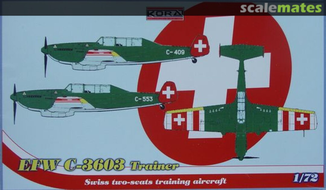 Boxart EFW C-3603 Trainer 72131 Kora Models