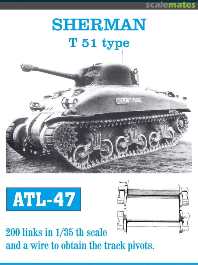 Boxart Sherman T 51 type ATL-47 Friulmodel Boxart Sherman T 51 type ATL-47 Friulmodel