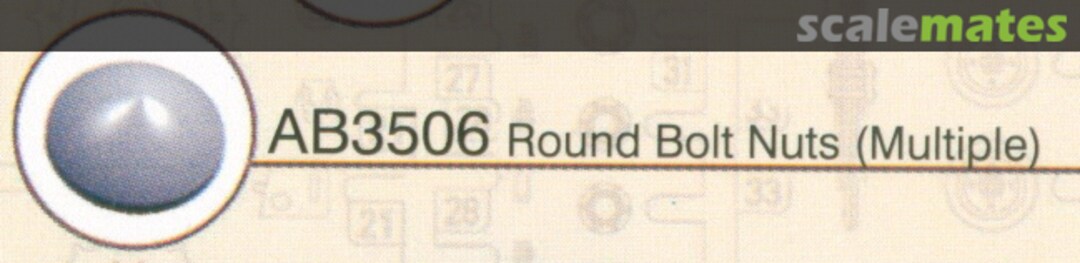 Boxart Round Bolt Nuts AB3506 Bronco