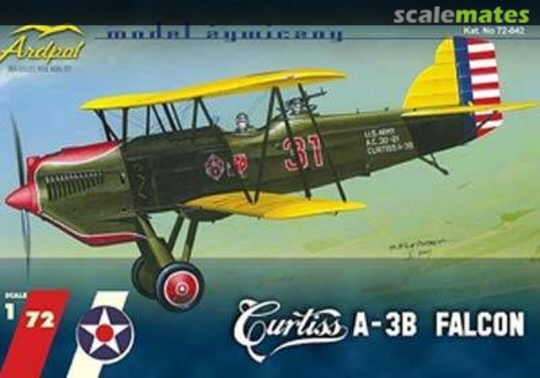 Boxart Curtiss A-3B Falcon 72-042 Ardpol Boxart Curtiss A-3B Falcon 72-042 Ardpol