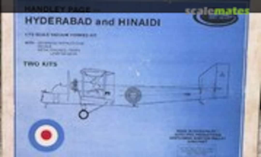 1:72 Handley Page Hyderabad and Hinaidi (Contrail )
