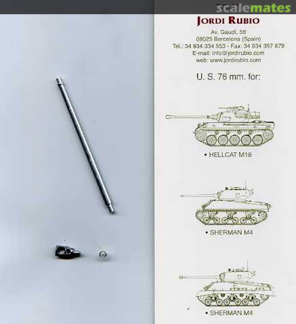Boxart 76mm Barrel M1A2 TG-32 Jordi Rubio Boxart 76mm Barrel M1A2 TG-32 Jordi Rubio