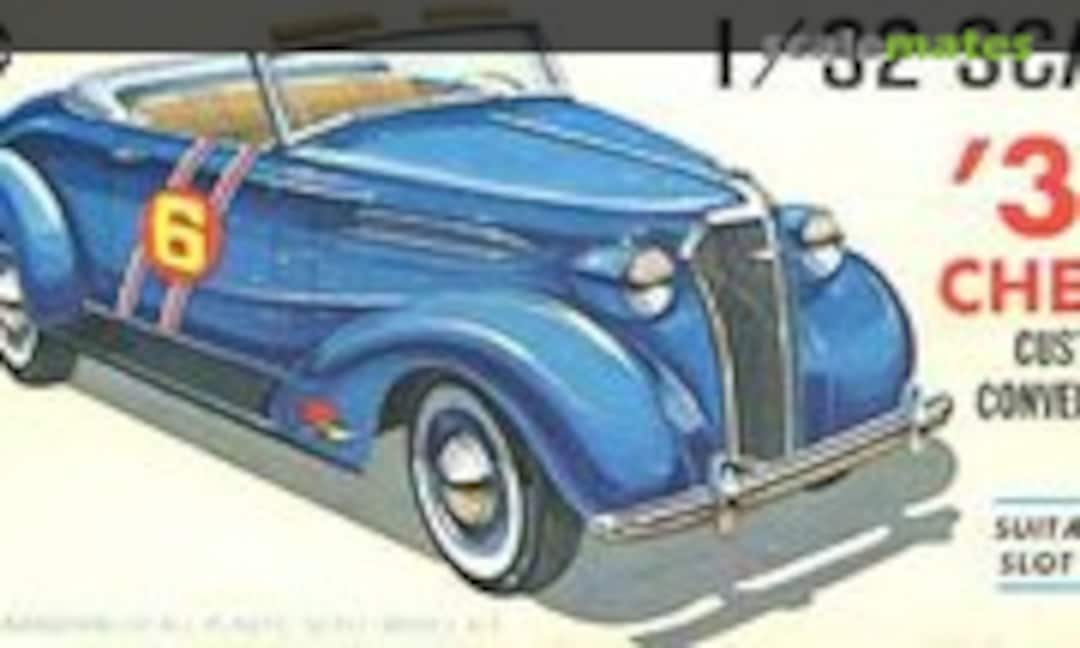 1:32 '37 Chevy Custom Convertible (Palmer Plastics 252)
