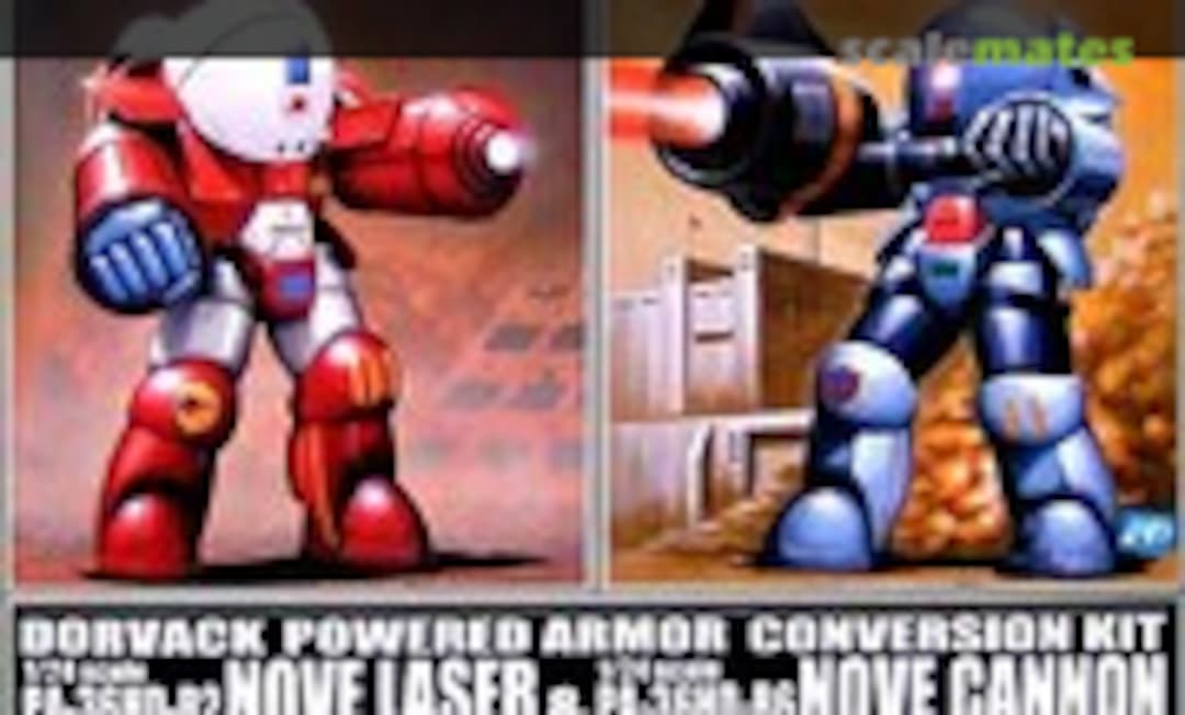 1:24 PA-36HD-R2 Nove Laser &amp; PA-36HD-R6 Nove Cannon (Aoshima 041918)