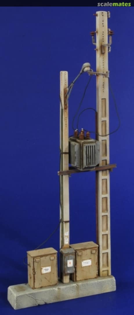 Boxart Street Transformer Station 2818 Verlinden Productions Boxart Street Transformer Station 2818 Verlinden Productions