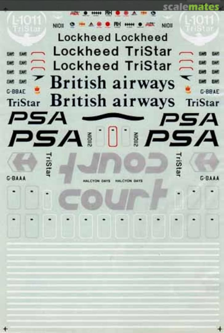 Boxart Lockheed Tristar (4) 44-2 Microscale Boxart Lockheed Tristar (4) 44-2 Microscale