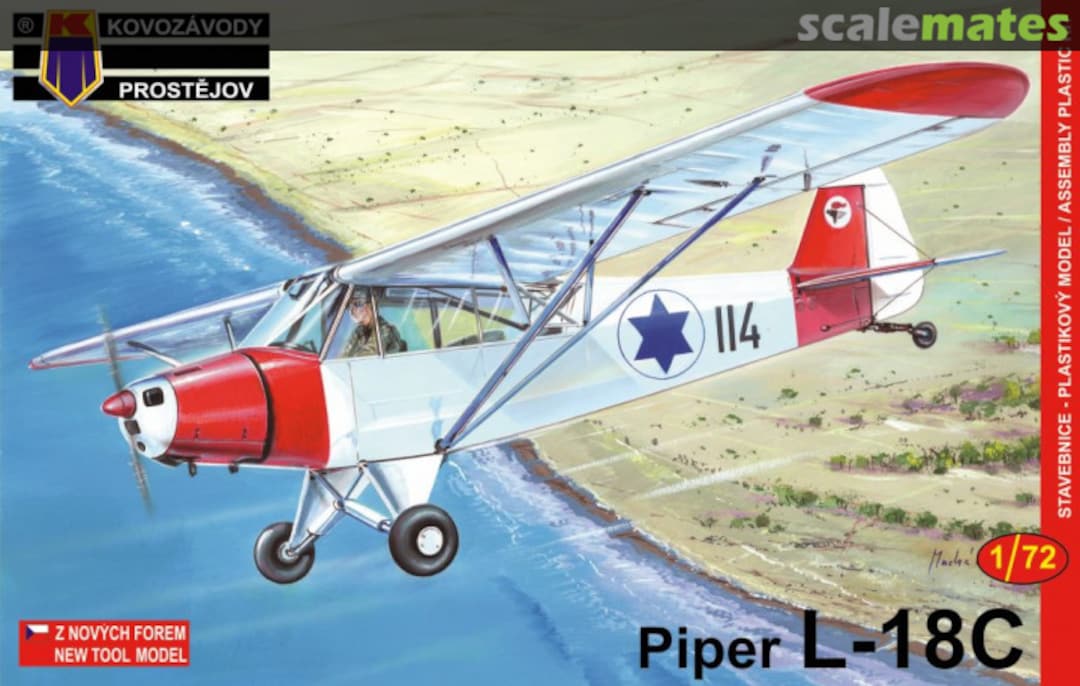 Boxart Piper L-18C KPM0061 Kovozávody Prostějov Boxart Piper L-18C KPM0061 Kovozávody Prostějov