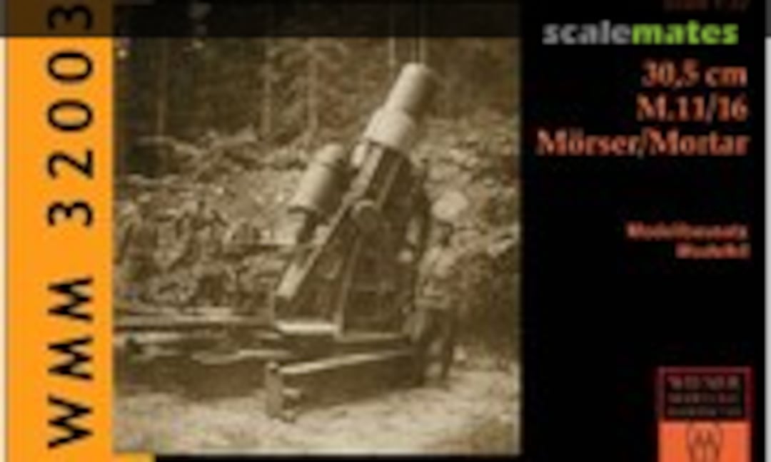 1:32 30,5cm M.11/16 Mőrser/Mortar (Wiener Modellbau Manufactur WMM32003) WMM32003