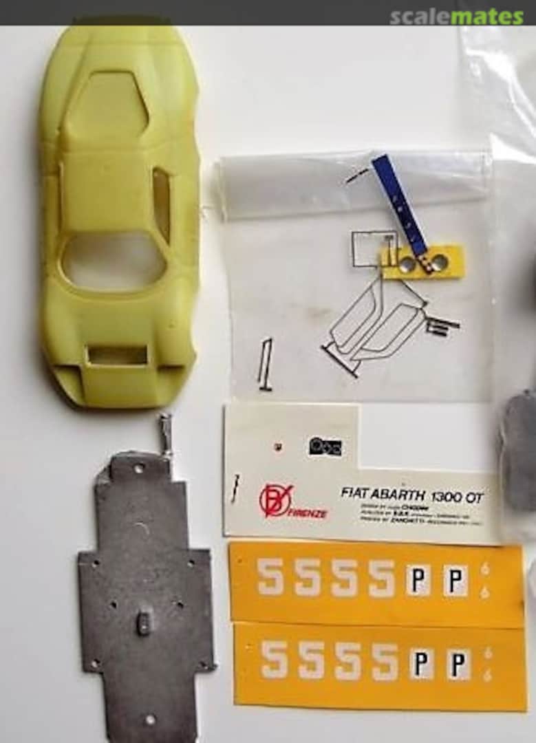 Boxart Fiat Abarth 1300 SP coda lunga 31 Barnini Boxart Fiat Abarth 1300 SP coda lunga 31 Barnini