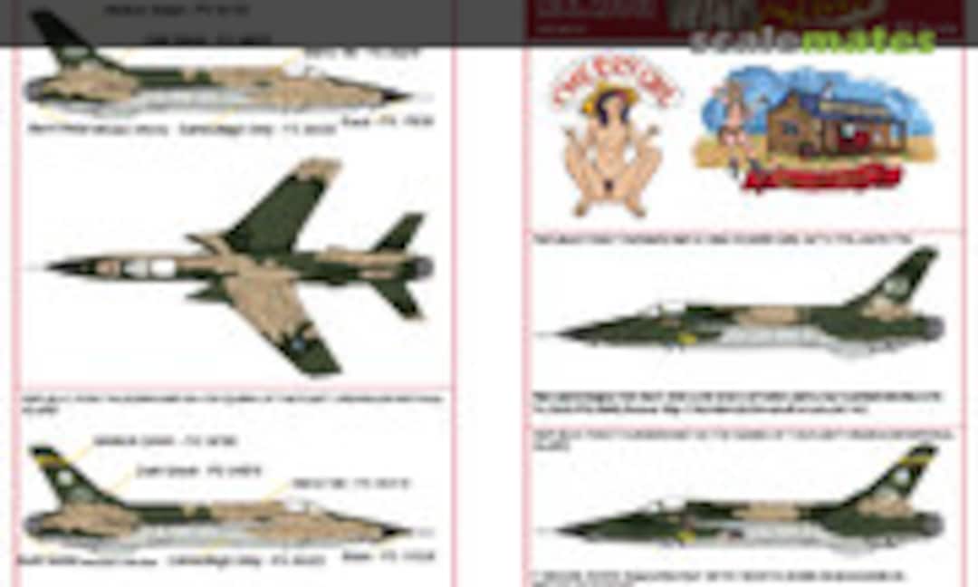 1:48 F-105D Thunderchiefs (Kits-World KW148161) KW148161