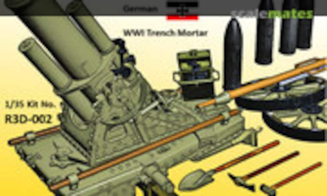 1:35 25 cm schwerer Minenwerfer n/A (Vargas Scale Models R3D-002) R3D-002