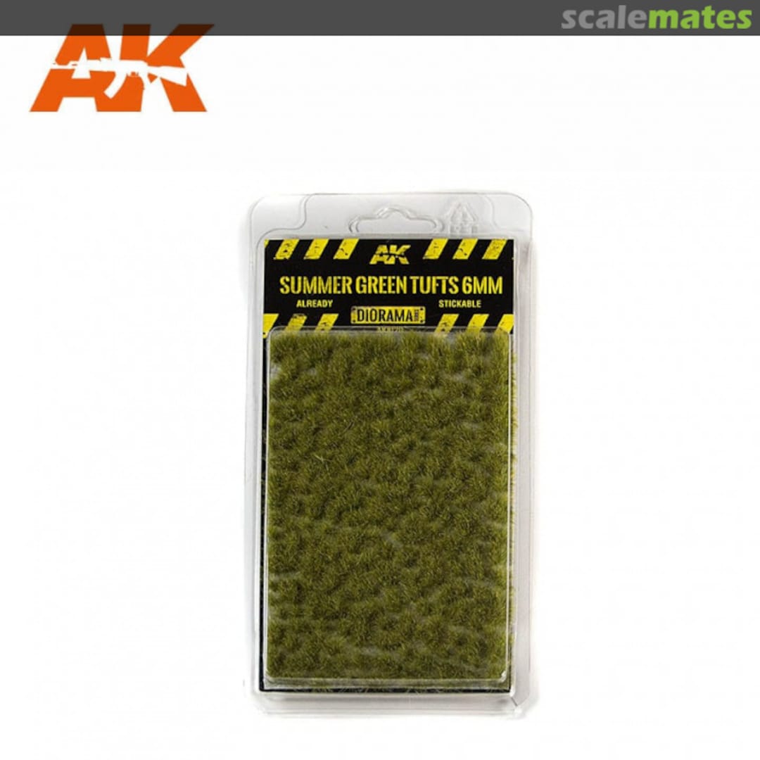 Boxart Summer Green Tufts 6mm AK 8120 AK Interactive Boxart Summer Green Tufts 6mm AK 8120 AK Interactive