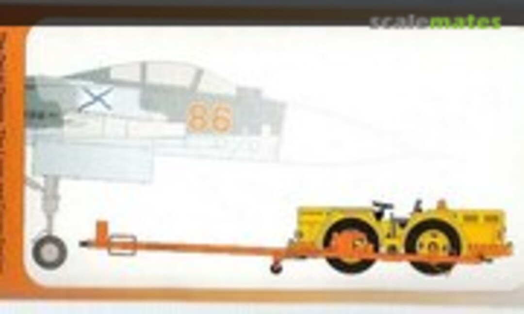 1:72 10 ton deck tractor (Olimp Resin Accessories ORA 72-02) ORA 72-02