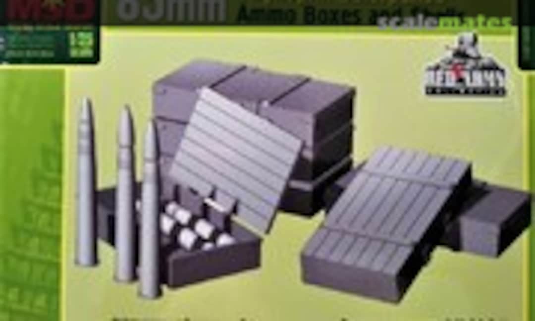 1:35 Russian 85 mm Ammo Boxes & Shells (MSD Micro Scale Design 35051) 35051