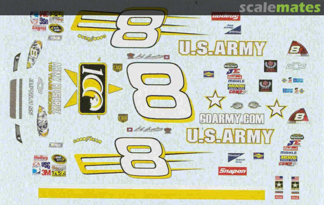 Boxart #8 US Army/100 Years Strong 2008 Mark Martin None Unknown Boxart #8 US Army/100 Years Strong 2008 Mark Martin None Unknown