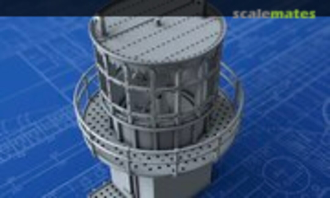 1:350 Royal Navy Type 273 Radar RDF Lantern and Office (Micro Master MM1170P) MM1170P