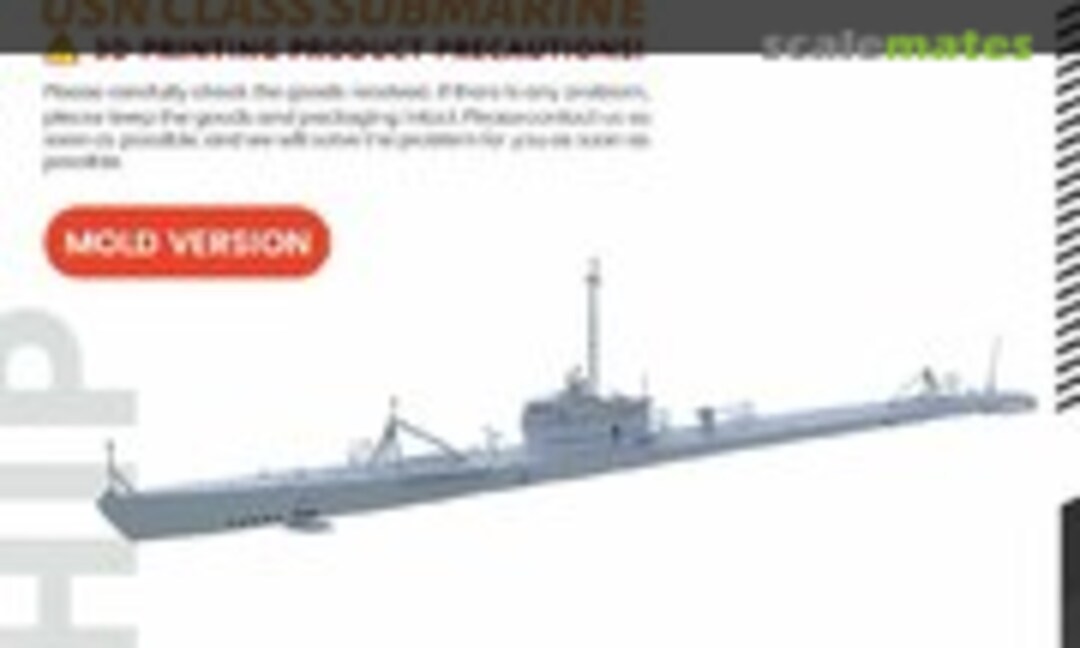 1:700 Cachalot Class (SSMODEL 700953) 700953