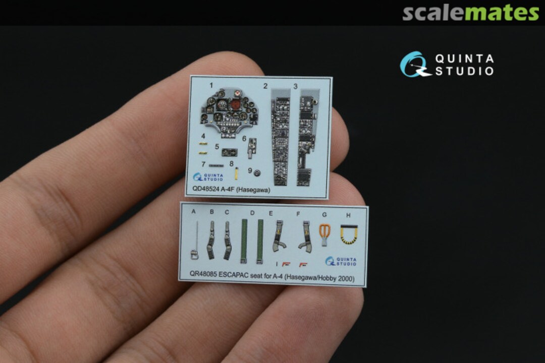 Contents A-4F Skyhawk interior 3D decals QD48524 Quinta Studio Contents A-4F Skyhawk interior 3D decals QD48524 Quinta Studio