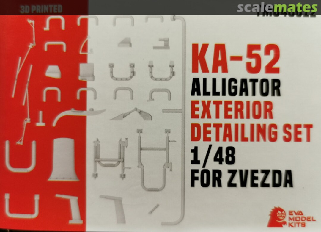 Boxart KA-52 Alligator exterior detailing set TMO48012 EVA Model Kits