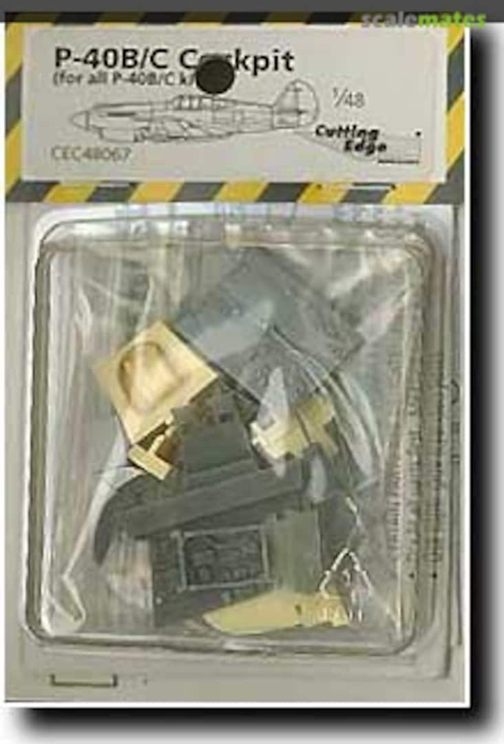 Boxart P-40B/C Detailed Cockpit CEC48067 Cutting Edge Modelworks Boxart P-40B/C Detailed Cockpit CEC48067 Cutting Edge Modelworks