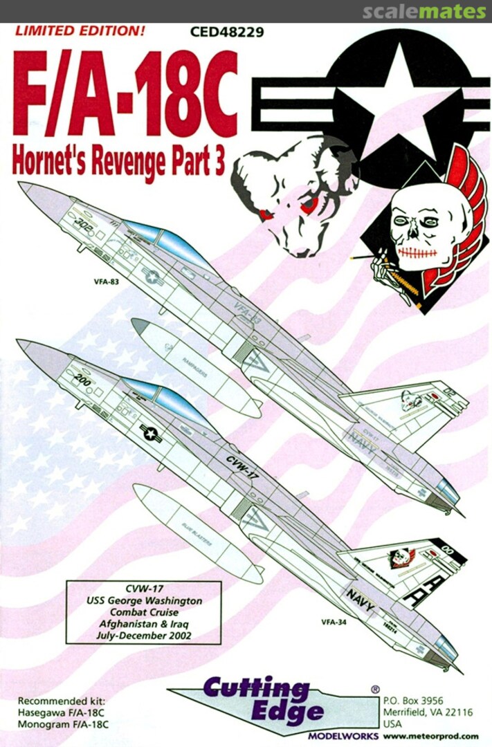 Boxart F/A-18C CED48229 Cutting Edge Modelworks Boxart F/A-18C CED48229 Cutting Edge Modelworks