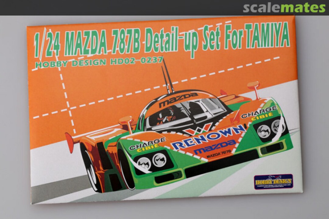 Boxart Mazda 787B detail-up set HD02-0237 Hobby Design Boxart Mazda 787B detail-up set HD02-0237 Hobby Design