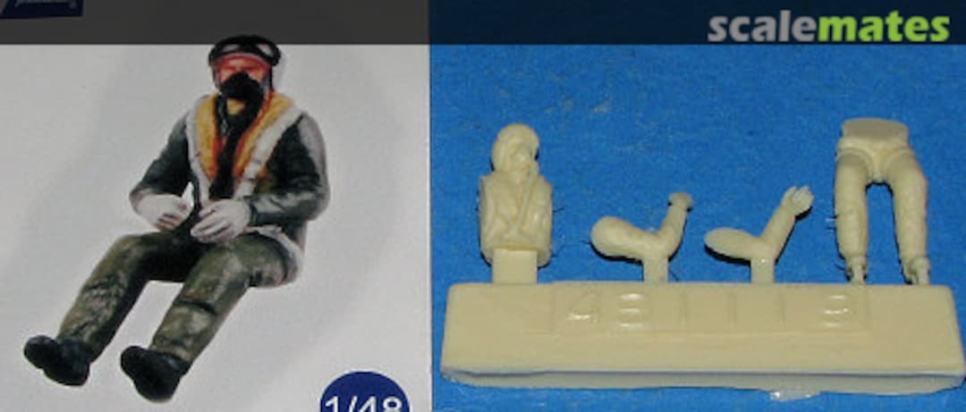 Boxart RAF Pilot seated in a/c (1950-60) 481119 PJ Production Boxart RAF Pilot seated in a/c (1950-60) 481119 PJ Production