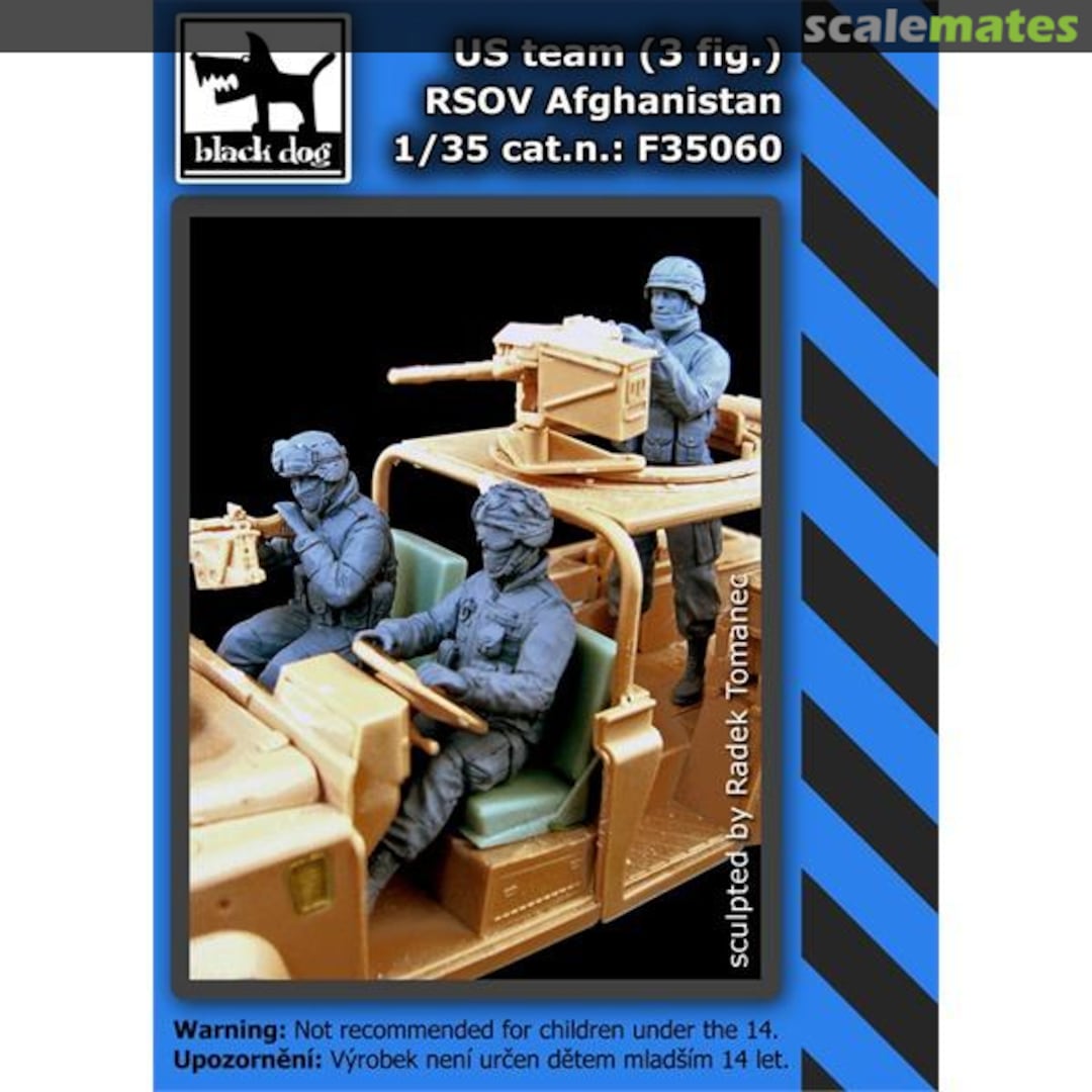 Boxart US Team RSOV (3 fig.) F35060 Black Dog