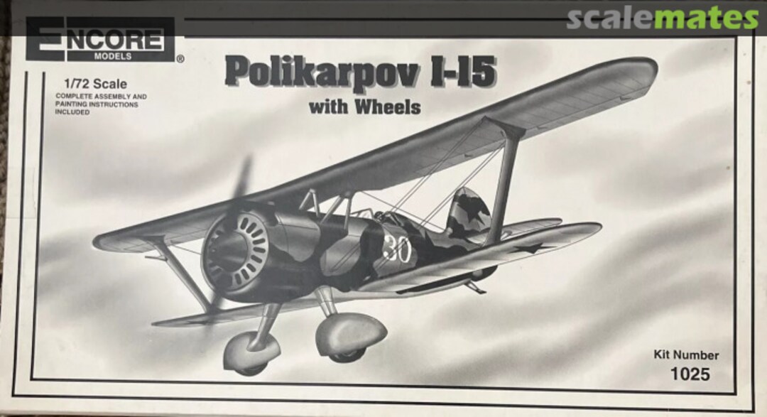 Boxart Polikarpov I-15 1025 Encore Models Boxart Polikarpov I-15 1025 Encore Models