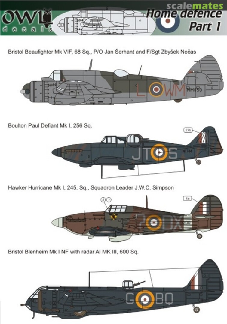 Boxart Home defence part 1 D48006 OWL Boxart Home defence part 1 D48006 OWL