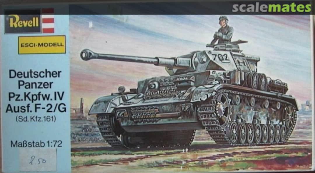 Boxart Pz. Kpfw. IV Ausf. F-2/G H-2320 Revell/ESCI