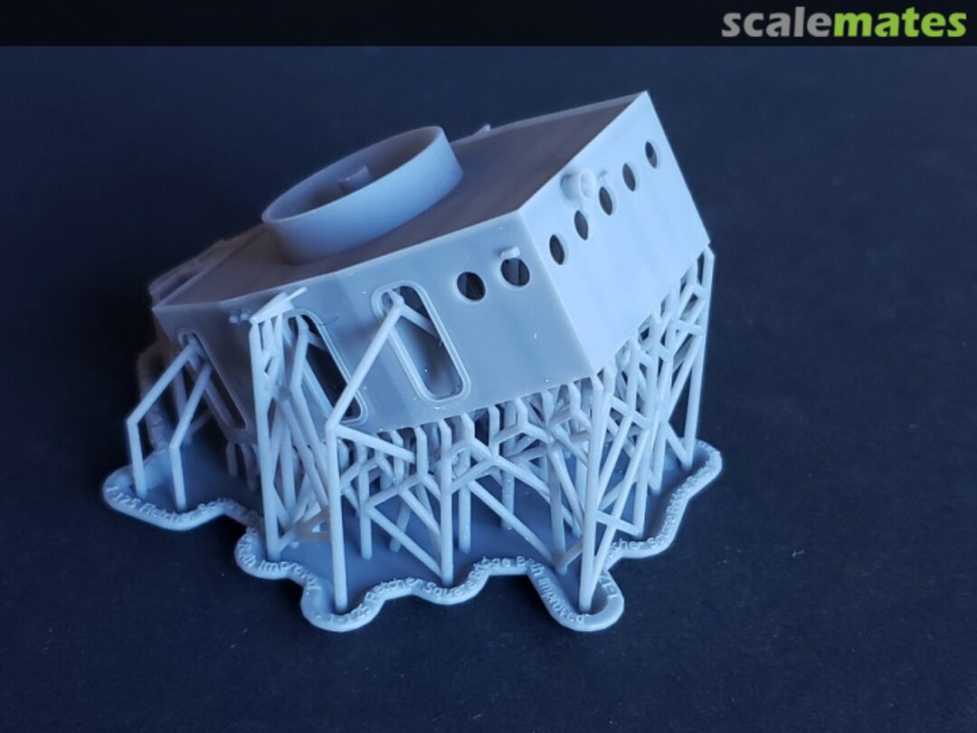 Boxart Fletcher Class "Square Bridge" Pilot House (Bath Iron Works-type) 125-Fletcher Bath Model Monkey Boxart Fletcher Class "Square Bridge" Pilot House (Bath Iron Works-type) 125-Fletcher Bath Model Monkey