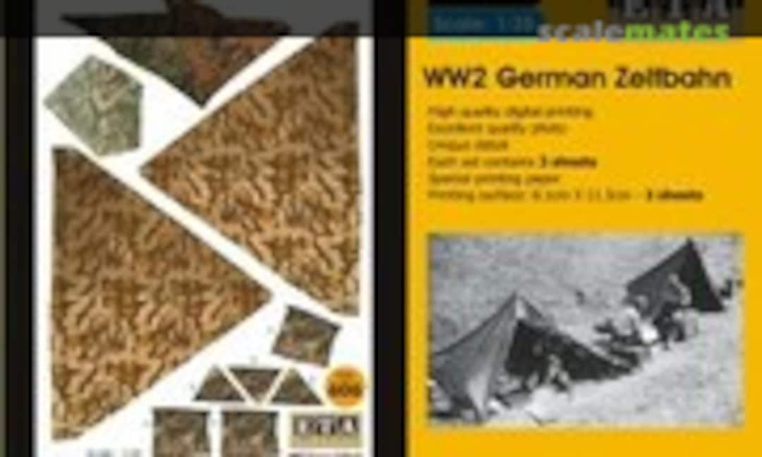 1:35 WW II German Zeltbahn #2 (ETA Diorama Accessories 606) 606