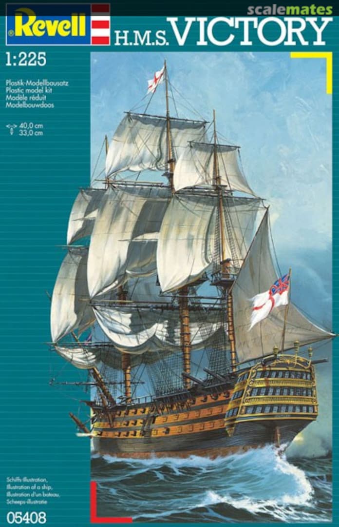 Boxart H.M.S. Victory 05408 Revell Boxart H.M.S. Victory 05408 Revell